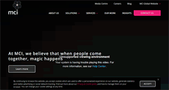 Desktop Screenshot of mci-group.com